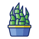 planta de serpiente abigarrada icon