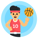 jugador de baloncesto icon