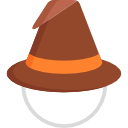 sombrero de bruja icon