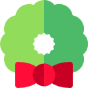 corona de navidad icon