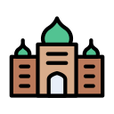 taj mahal icon