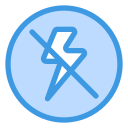 flash apagado icon