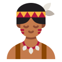 americano nativo Ícone