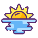 puesta de sol icon