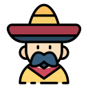 hombre mexicano icon