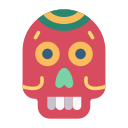 calavera mexicana icon