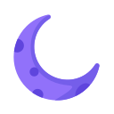 luna creciente icon