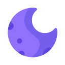 luna creciente icon