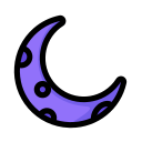 luna creciente icon