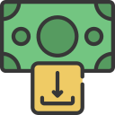 dinero digital icon