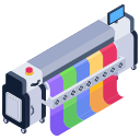 Printing machine icon