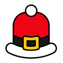 sombrero de santa icon