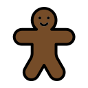 hombre de pan de jengibre icon