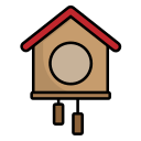 Cuckoo clock icon