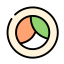 rollo de sushi icon