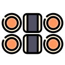 rollo de sushi icon