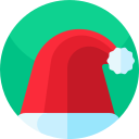 sombrero de santa icon