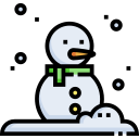 monigote de nieve icon