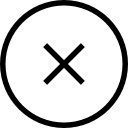 Cancel icon