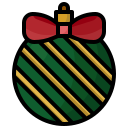 bola navideña icon