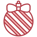 bola navideña icon