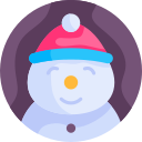 monigote de nieve icon