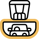 espejo retrovisor icon