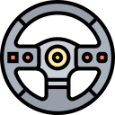 Steering wheel icon