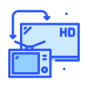 monitor de tv icon