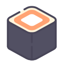 rollo de sushi icon