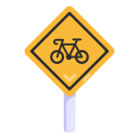 carril de bicicletas icon