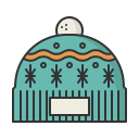 sombrero de invierno icon