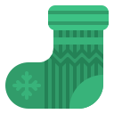 calcetín de navidad icon