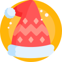 sombrero de santa icon