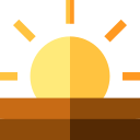 puesta de sol icon