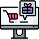 las compras en línea icon