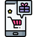 las compras en línea icon