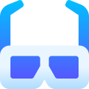 3d glasses icon