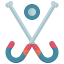 hockey sticks icoon