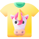 camiseta de manga corta icon