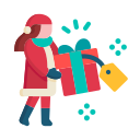 regalo de navidad icon