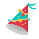 sombrero de fiesta icon