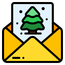 tarjeta de navidad icon