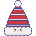 gorro navideño icon