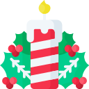 vela de navidad icon