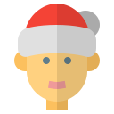 navidad santa icon