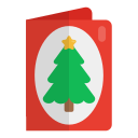 tarjeta de navidad icon