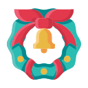 corona de navidad icon