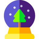 globo de nieve icon