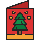 tarjeta de navidad icon